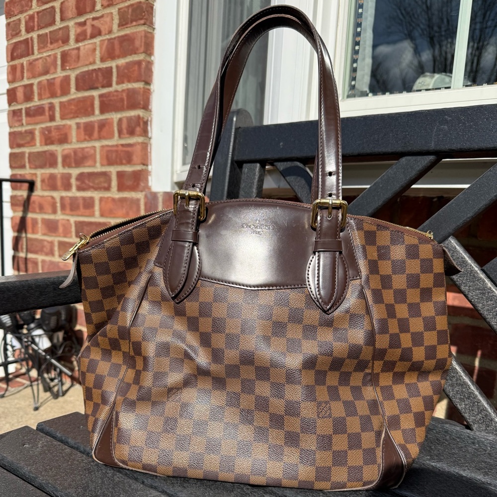 Louis Vuitton Verona GM Damier Ebene Canvas Tote